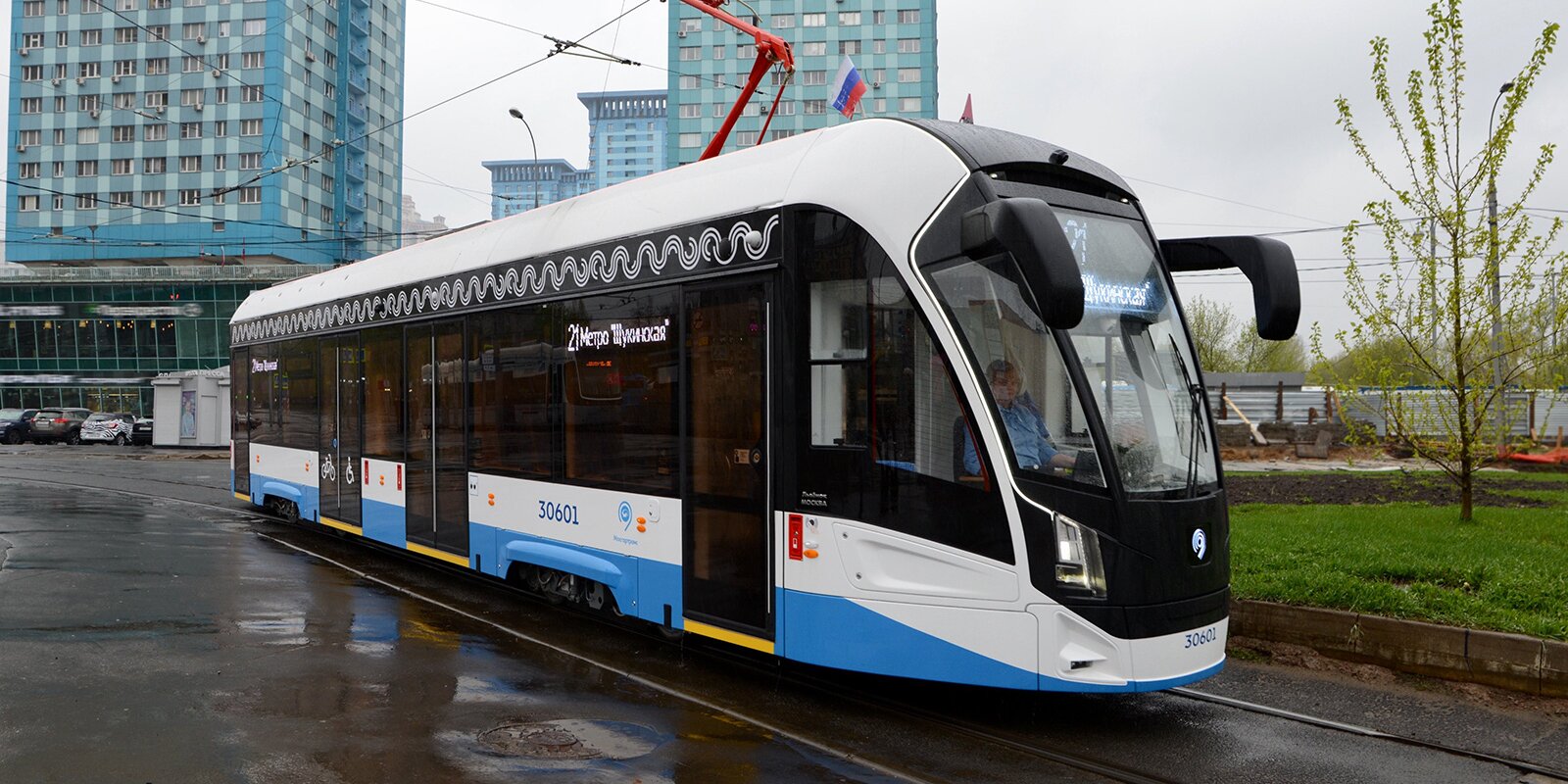 современные трамваи в москве